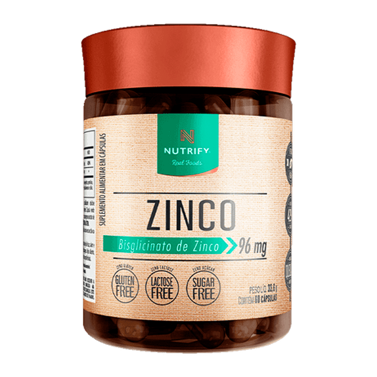 NUTRIFY Zinco 60 caps