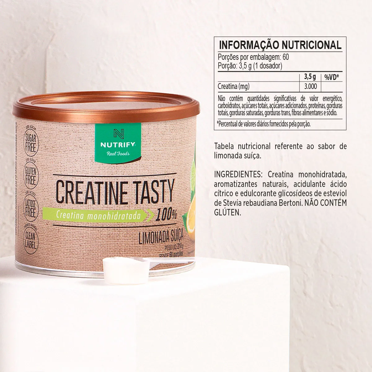 NUTRIFY Creatine Tasty 210 gr - Image 2