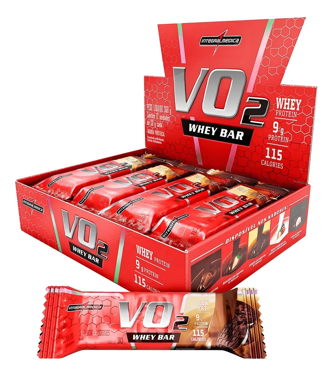 INTEGRAL MEDICA VO2 Whey Bar 12pz