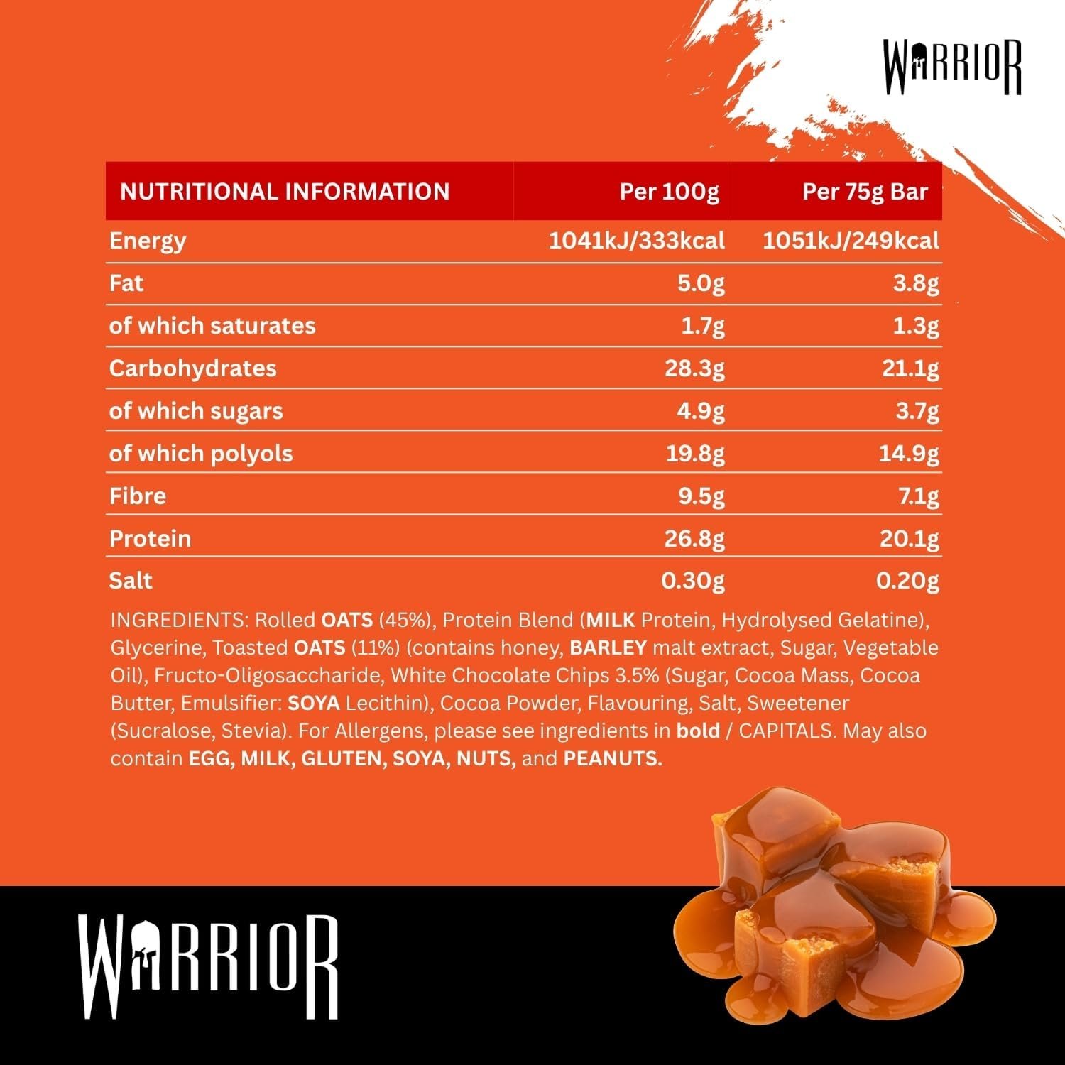 WARRIOR Crunch Bar 12 pack - Imagen 4