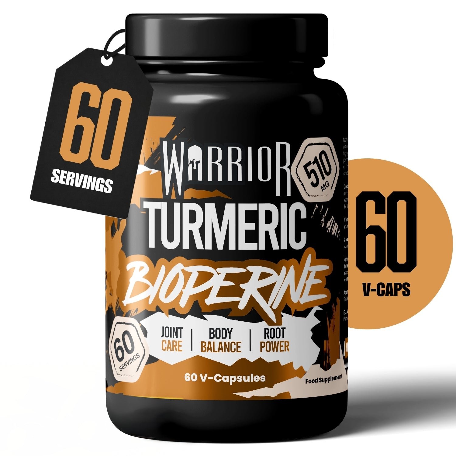 WARRIOR Cúrcuma con Bioperina