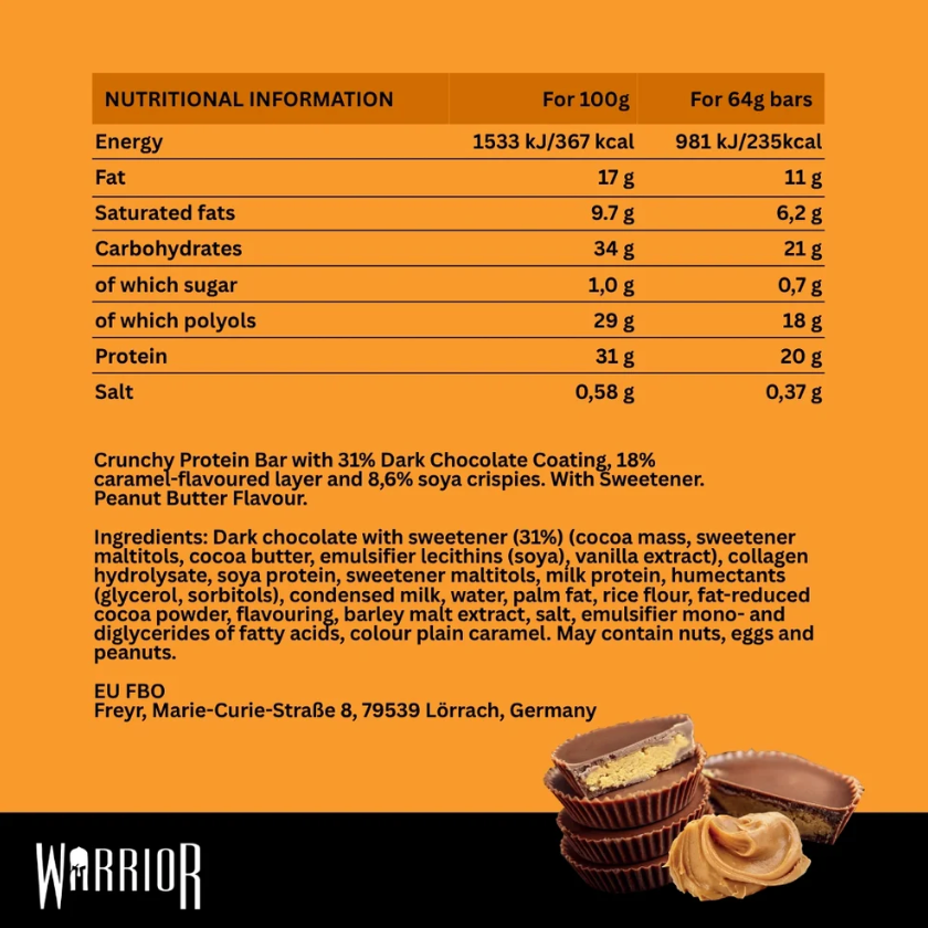 WARRIOR Crunch Bar 12 pack - Imagen 6